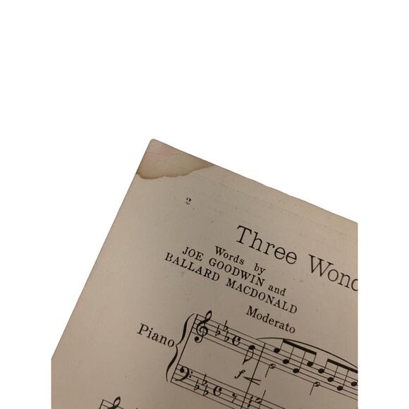 1918 Three Wonderful Letters From Home Sheet Music J Hanley Shaprio Bernstein - Picture 12 of 16